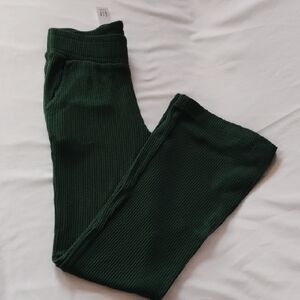 GAP Kids Dark Green Ribbed Joggers